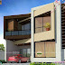 1455 Sq.ft. Contemporary style house elevation design