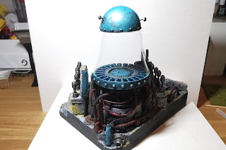 Transform capsule, diorama sci-fi ze styroduru