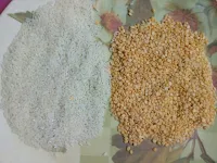 Gobindo Bhog Rice and Mug Dal - the main ingredients for Bhuni Khichuri