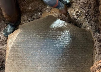 Batu Prasasti Sebelum Era Majapahit Ditemukan di Mojokerto