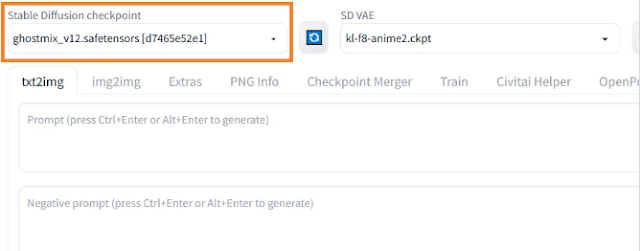 How to change/switch models in Stable Diffusion