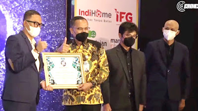 bank bjb Raih Penghargaan 3rd Indonesia's Most Popular Digital Financial Brands Award 2022