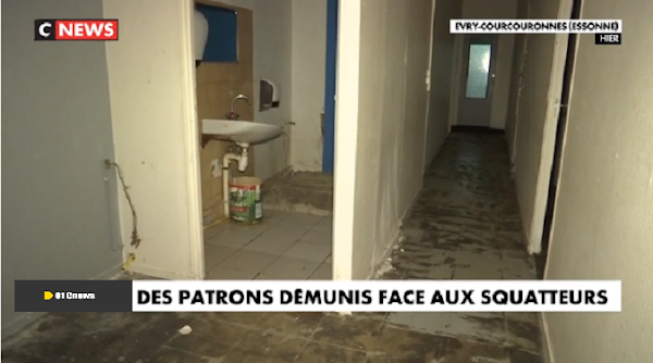 [VIDEO] ÎLE-DE-FRANCE : DES PATRONS DÉMUNIS FACE AUX SQUATTEURS