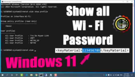 3 طرق لعرض كلمة مرور WiFi والحصول عليها في Windows 11