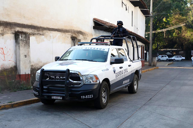  Guardia Civil localiza a menores extraviados en Pátzcuaro.