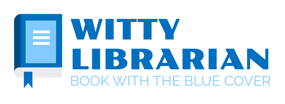 WittyLibrarian and the Book With the Blue Cover