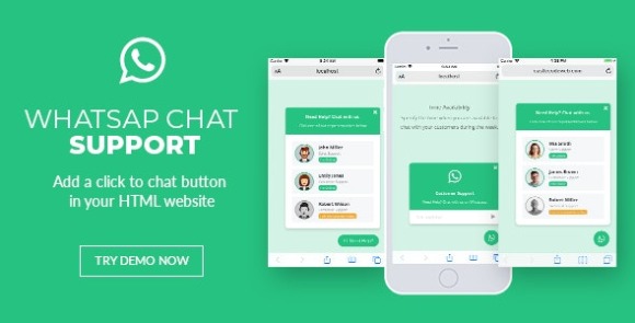 WhatsApp-Chat-Support-jQuery-Plugin
