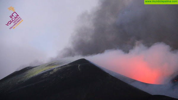 Un cambio en la dinámica del volcán provoca la aparición de azufre elemental y cristales de olivino