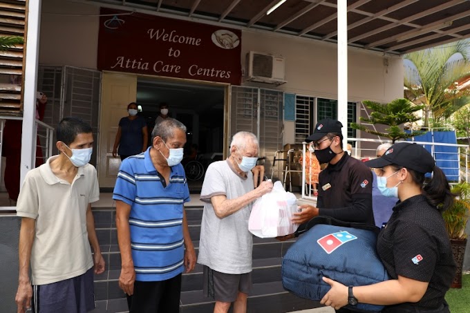 Sow Seeds of Joy with Domino's Malaysia Among The Elderly This Chinese New Year