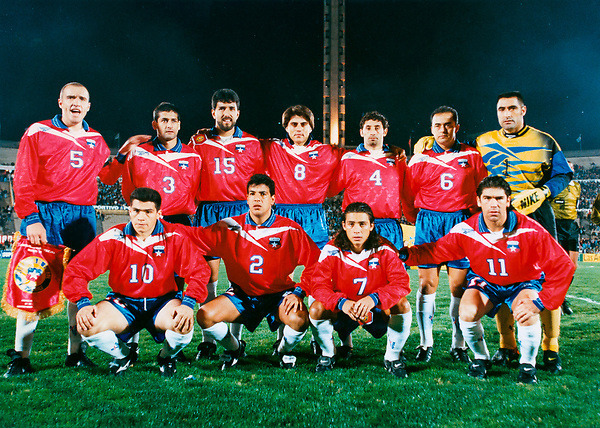 Formación de Chile ante Uruguay, Clasificatorias Francia 1998, 20 de agosto de 1997
