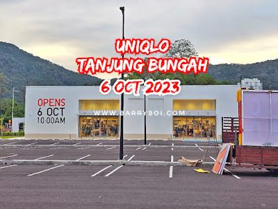 Penang's First UNIQLO Roadside Store at Tree Square, Tanjung Bungah, Penang Top Blogger Blog Influencer