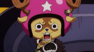 ワンピースアニメ 988話 ワノ国編 チョッパー かわいい ブラキオタンク5号 ONE PIECE Tony Tony Chopper