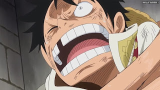 ワンピースアニメ WCI編 816話 ルフィ 腕 千切る | ONE PIECE Episode 816