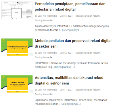 Postingan artikel kuliah