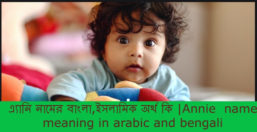 এ্যানি নামের বাংলা আরবি ইসলামিক অর্থ কি | Annie name meaning in arabic islamic and bengali