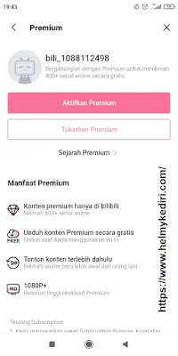 langganan bilibili