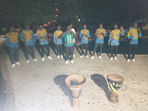 "Amakhosi NIght". Local Tribal style entertainment at "Shoesstring Backpackers".