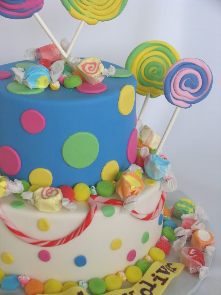 candyland theme cake