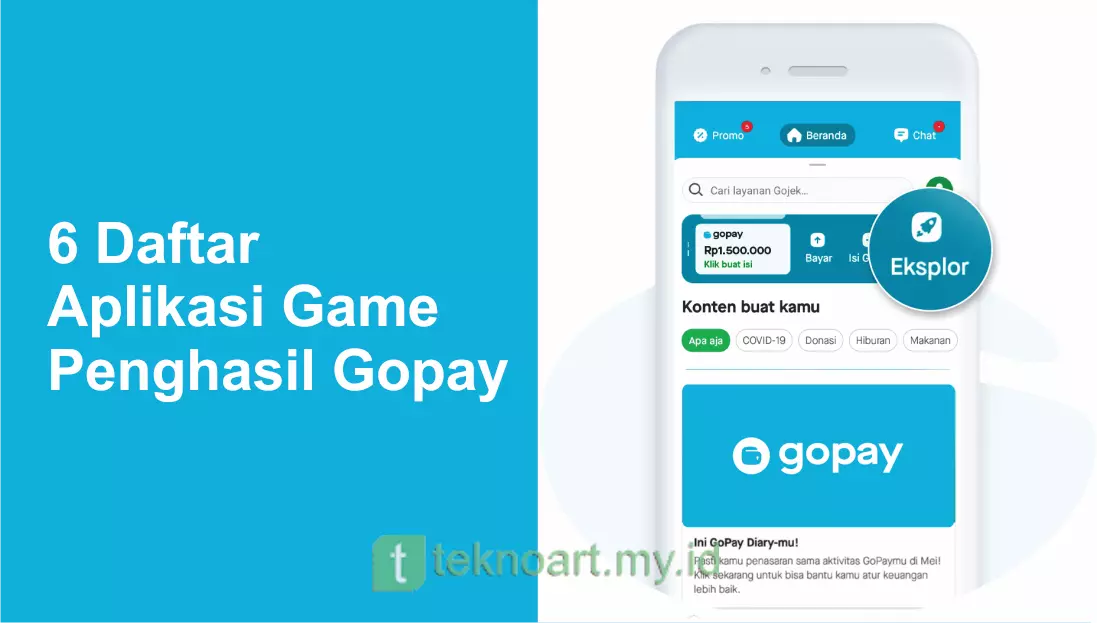 Aplikasi Game Penghasil Gopay