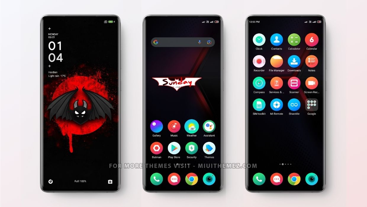 Batman Gx MIUI Theme