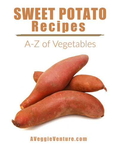 Tired of the same-old same-old sweet potatoes? Find new inspiration in this collection of seasonal Sweet Potato Recipes ♥ AVeggieVenture.com, savory to sweet, every-day to special-occasion, simple to complex, summer to winter. Many Weight Watchers, vegan, gluten-free, low-carb, paleo, whole30 recipes.