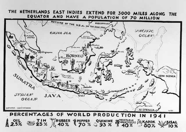 Peta Jadul Indonesia Jaman Dulu Zaman Hindia Belanda Tahun 1941