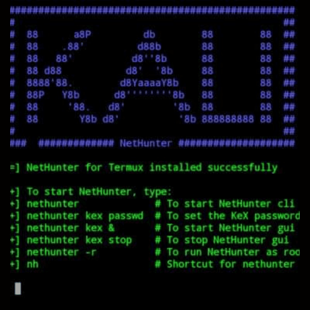 Successfully Installed Kali Nethunter - TechSheet