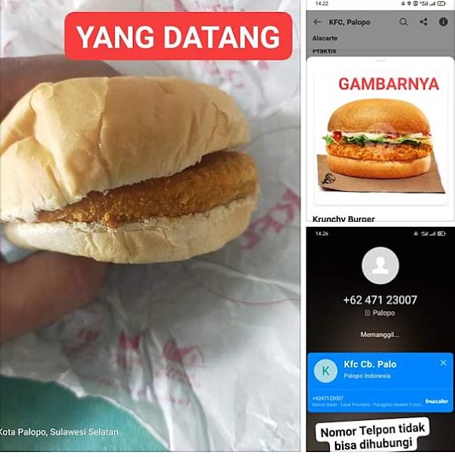 Gara-gara Jual Burger Tak Sesuai Gambar, KFC Dituntut Beri Makan Anak Yatim
