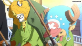 ワンピースアニメ WCI編 783話 チョッパー ペドロ | ONE PIECE Episode 783