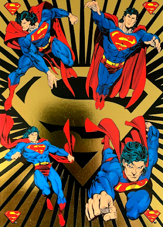 1993 SkyBox : The Return of Superman - Gold Foil Puzzle