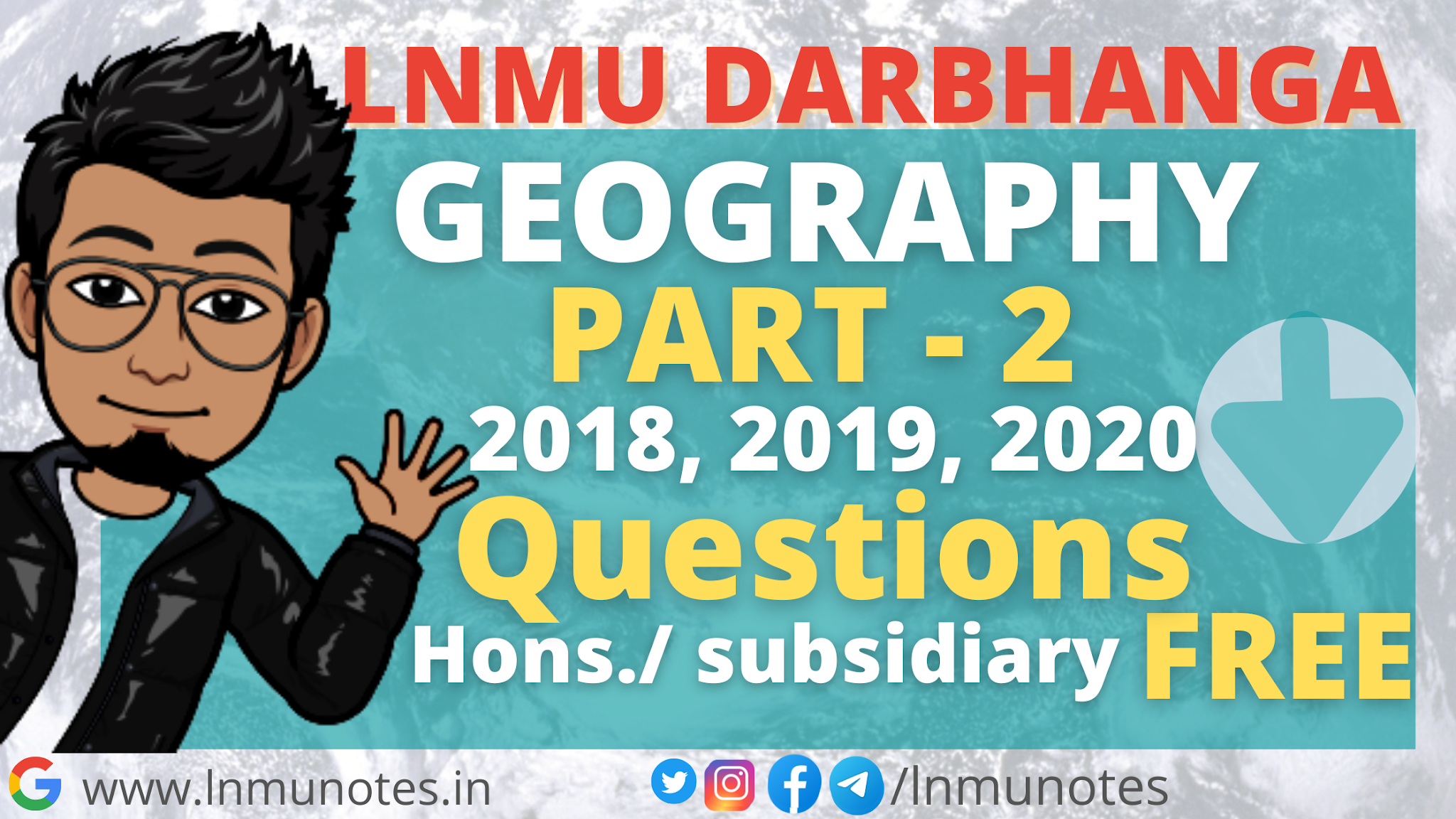 ba part 2 geography lnmu darbhanga