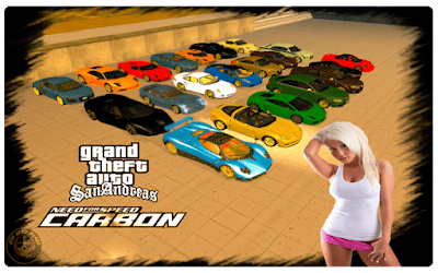 Grand Theft Auto San Andreas NFS: Carbon Mod Download