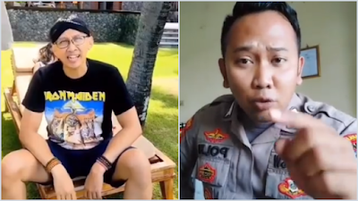 Nampol!, Polisi Semprot Abu Janda: Jangan Buat Umat Islam Murka, Nanti yang Repot Kami Lagi