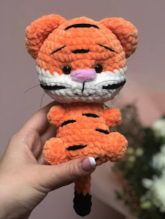 PATRON GRATIS TIGRE AMIGURUMI 48332 🐯