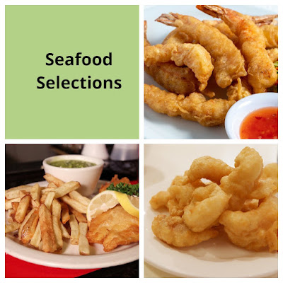 Seafood selections