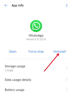 WhatsApp Uninstall Kaise Kare