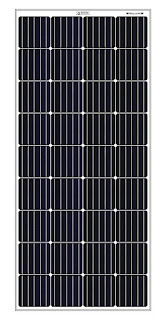 3. Bluebird Solar 190 Watt - 12 Volt Mono PERC Crystalline Solar Panel