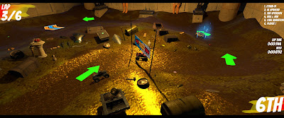 RC Rush Video Game Screenshot