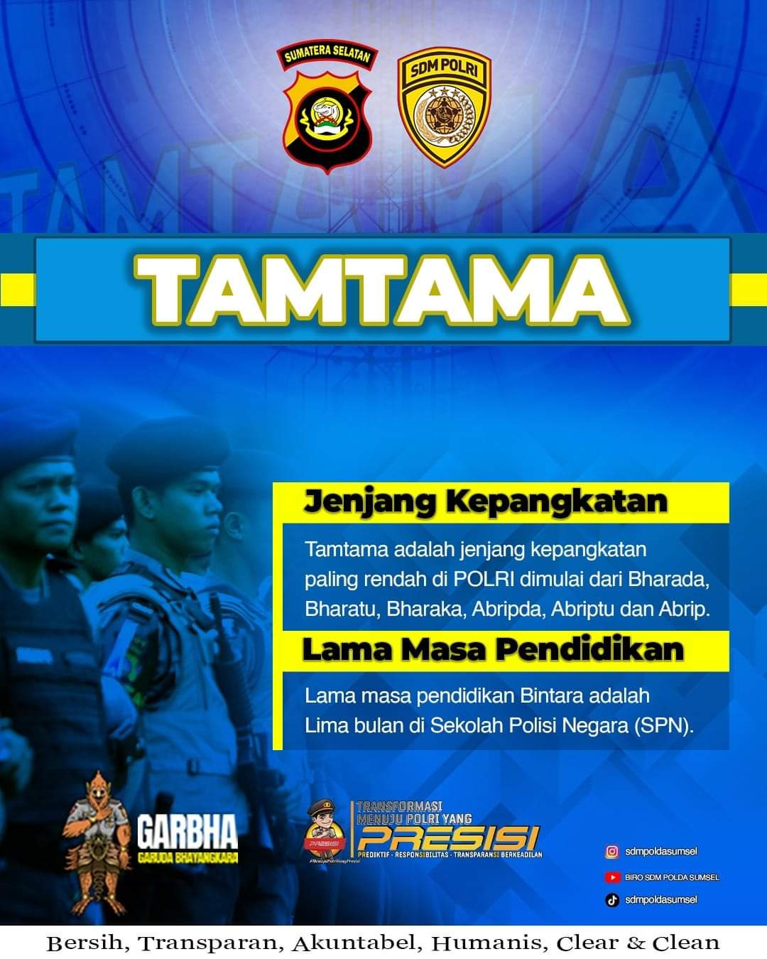 Tamtama Polri