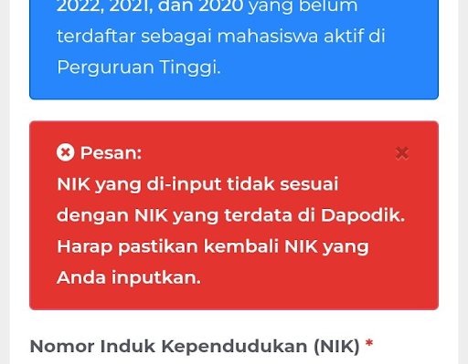 Cara Mengatasi Kesalahan Nik Jika Terlanjur Dipermanen