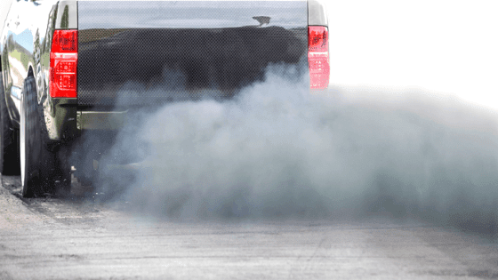 white smoke from exhaust