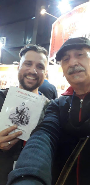 En el stand de Tinta Libre Ediciones