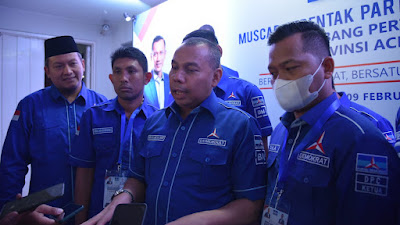 Muslem : Demokrat Aceh Target 13 kursi di DPRA pada Pileg 2024