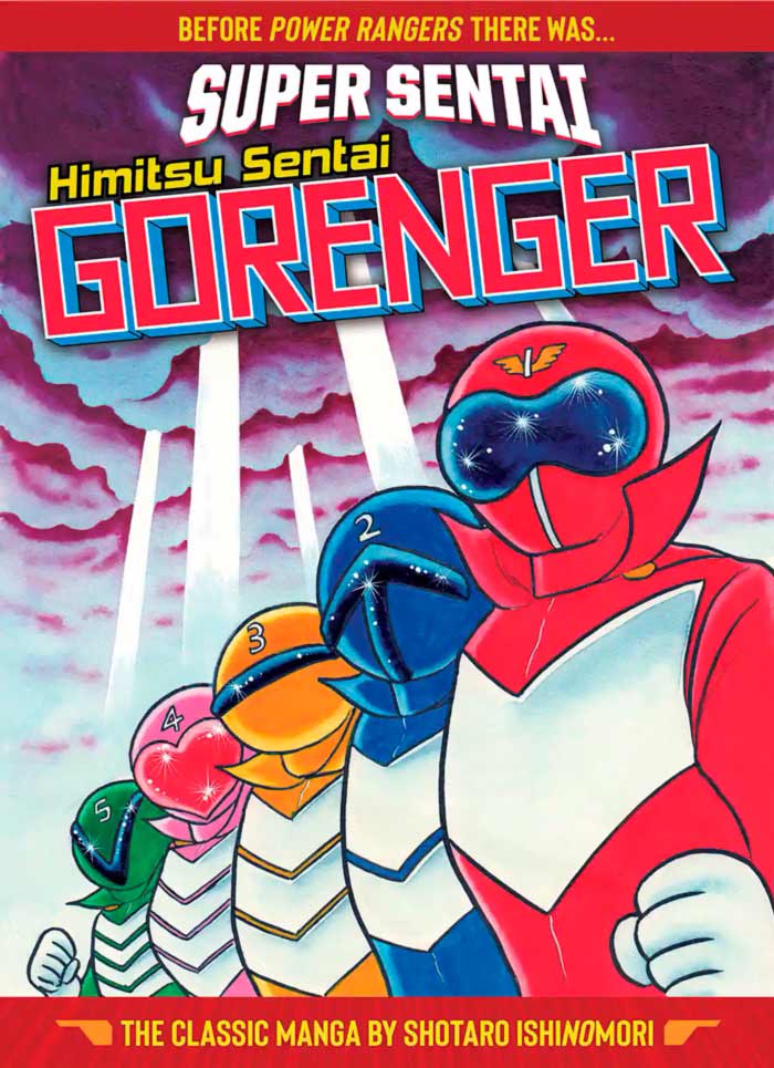 Super Sentai: Himitsu Sentai Gorenger - manga - Shotaro Ishinomori