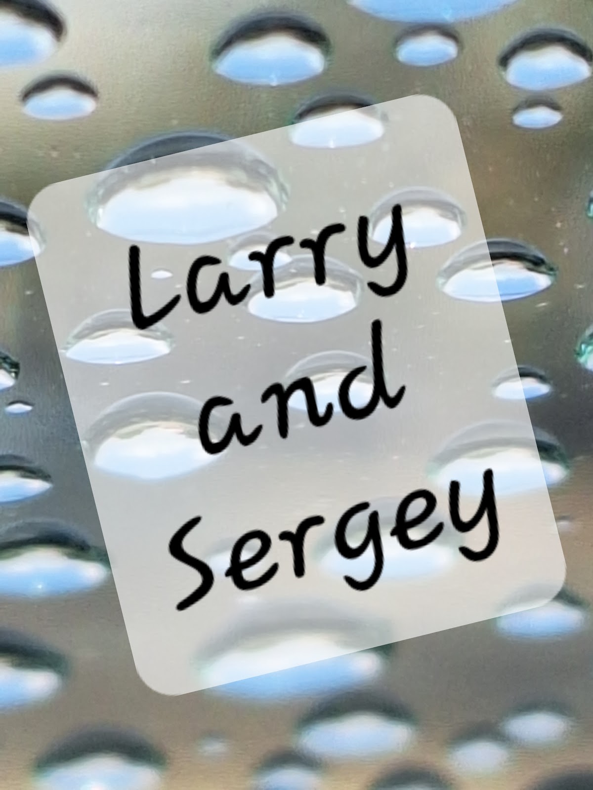larry and sergey