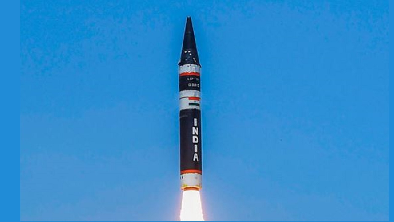 India conducted the eighth successful test of Agni-5