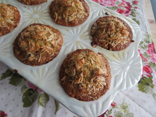 Banana & Coconut Muffins