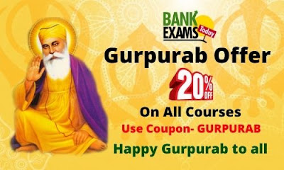 Gurpurab Offer on BankExamsToday