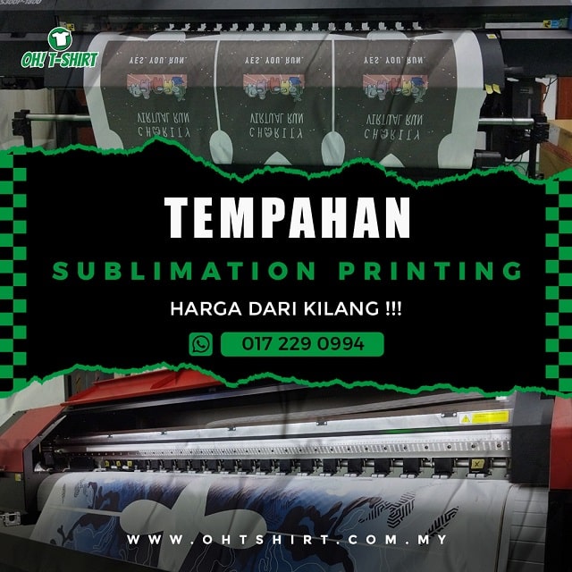 cetak printing sublimation