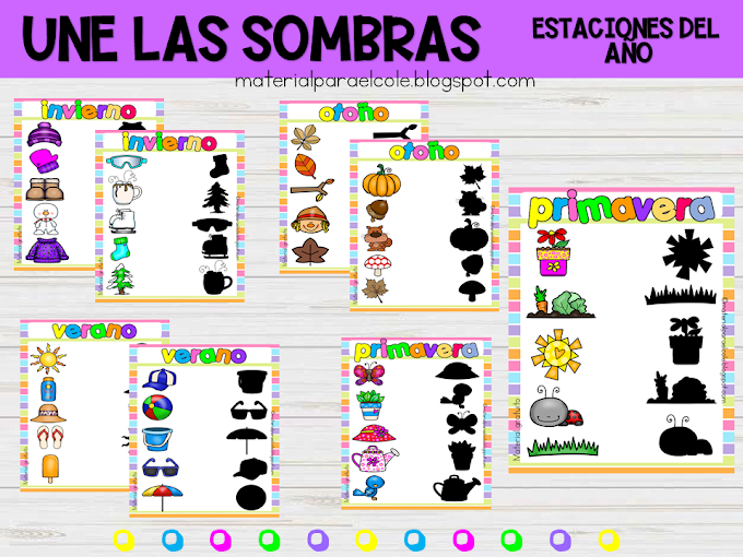 JUEGO DE SOMBRAS(ESTACIONES DEL AÑO)